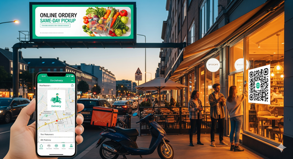 QR Codes to Enhance O2O Shopping Experience