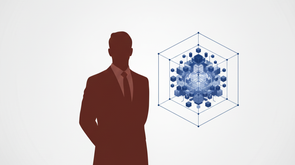 Business leader analyzing AI-driven data architecture as a strategic foundation for global expansion in Southeast Asia.