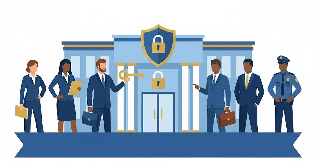 Enterprise governance and access control framework ensuring security, compliance, and role-based authorization.